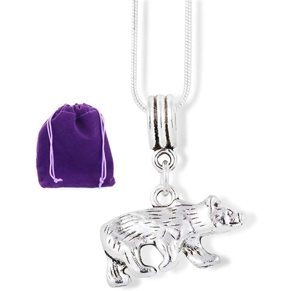 Mama Bear Necklace - Bear Pendant Momma Mother Bear Gifts